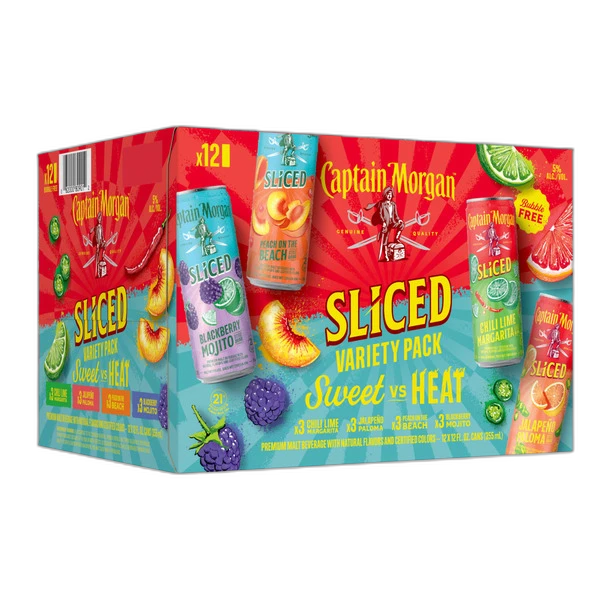 Captain Morgan Sliced Sweet Vs Heat